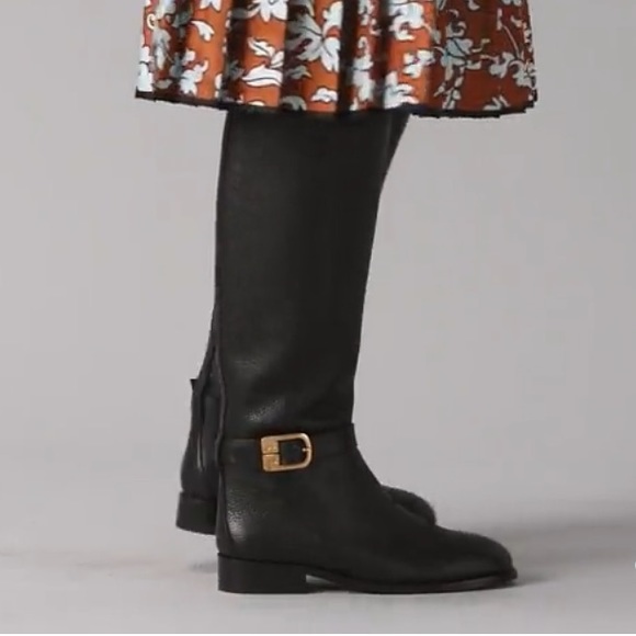 Tory Burch Brooke 25mm Knee Boot Tumbled - Picture 8 of 16